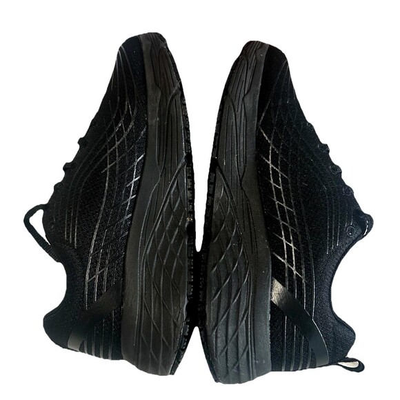 Skechers Work Slip Resistant Womens 8.5 Wide Max Cushioning Shoes Black 108016W - Picture 6 of 10